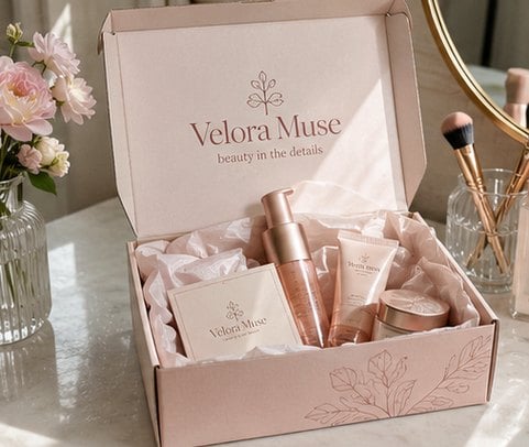Customized PR boxes for beauty and cosmetics