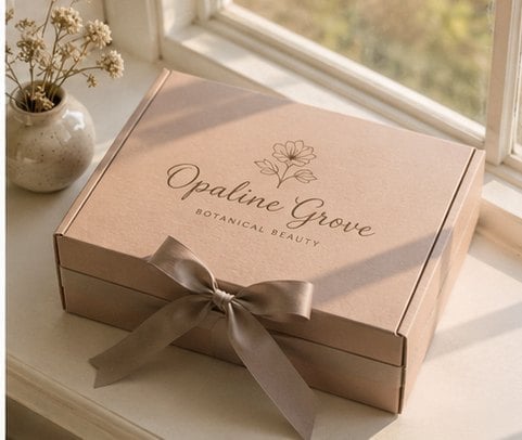Promotional custom PR boxes with company logo